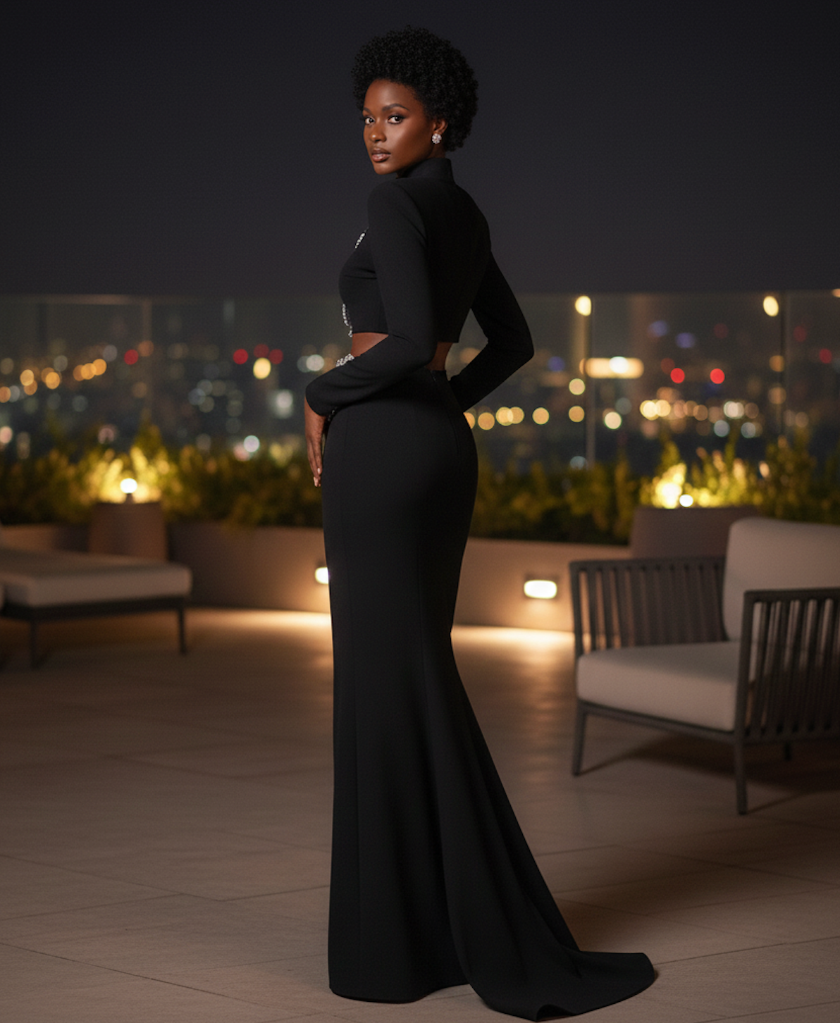 Midnight Halo Couture