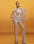Celestial Illusion Couture Jumpsuit
