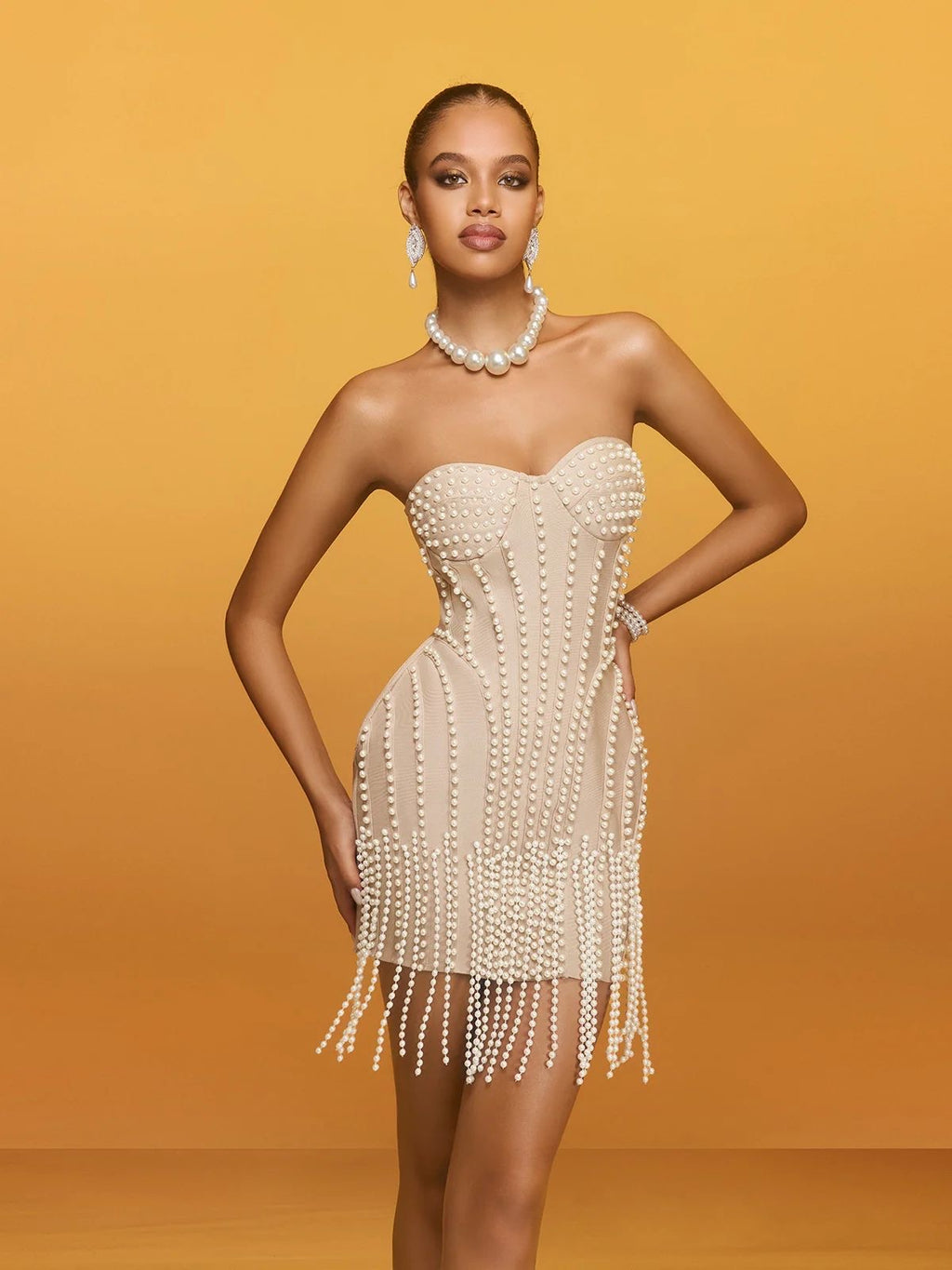 Ivory La Perle Royale Edition Dress