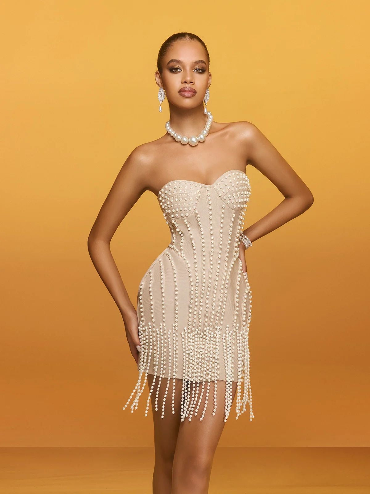 Ivory La Perle Royale Edition Dress