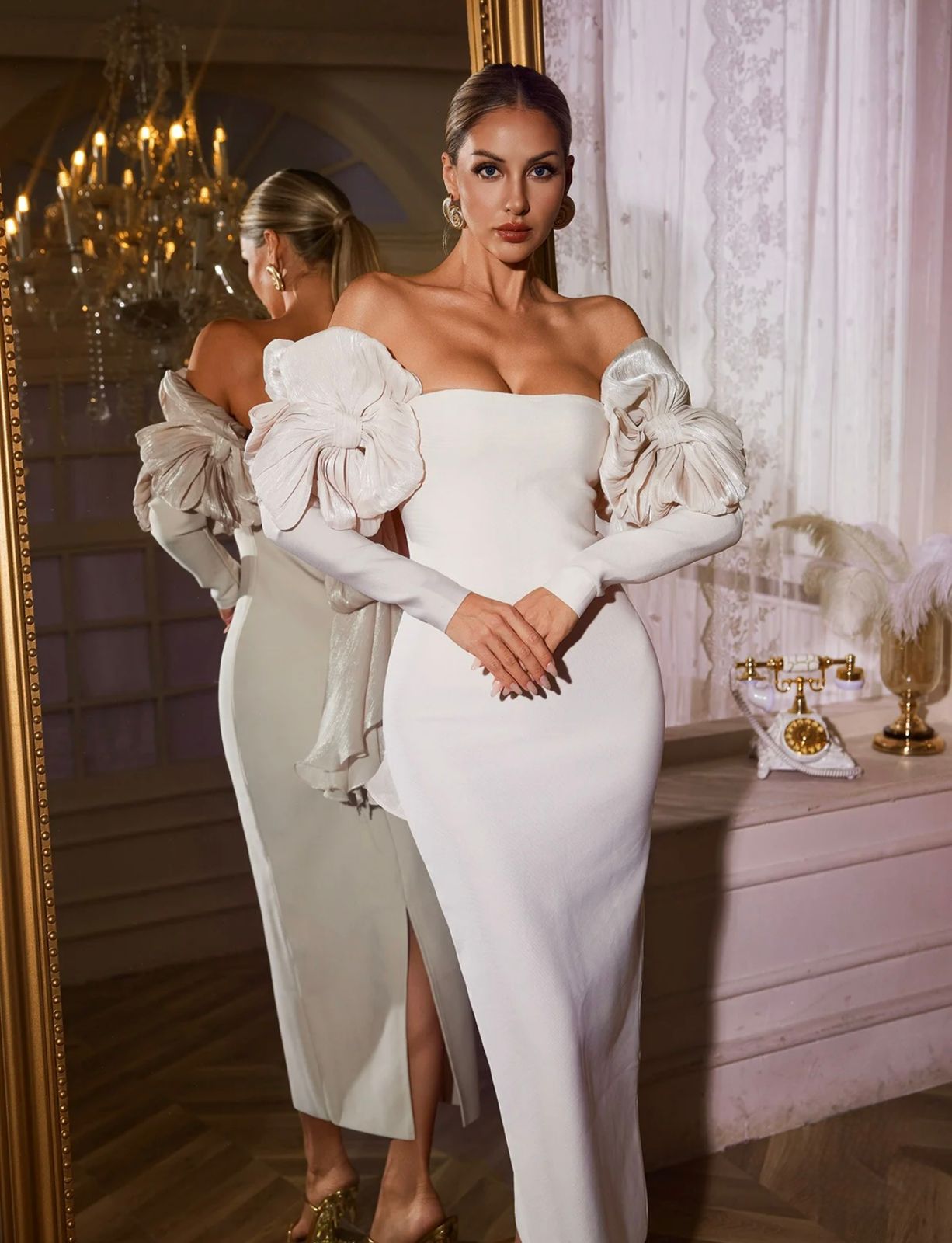 Maison Blanc Elegance Couture Dress